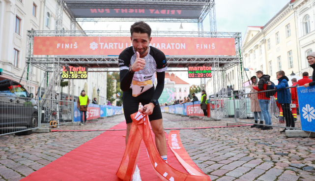 12. Tartu Linnamaraton võitja Ülari Kais 