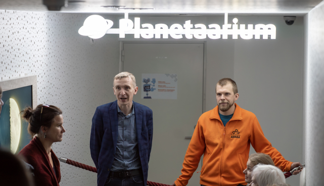 AHHAAs renoveeriti planetaarium