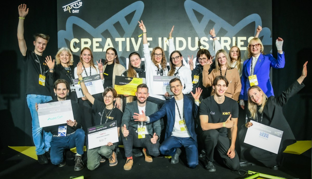 Tartu Loomemajanduskeskuse poolt korraldatud pitchingvõistluse Creative Industries Pitching Competiton võitjad