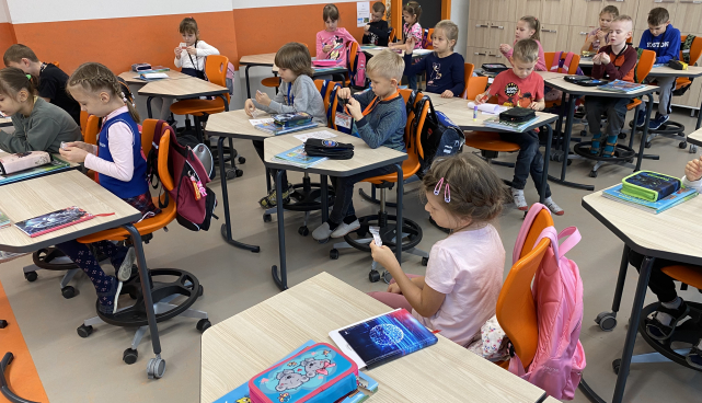 Värsked võtmehoidjate omanikud Tartu Annelinna Gümnaasiumis