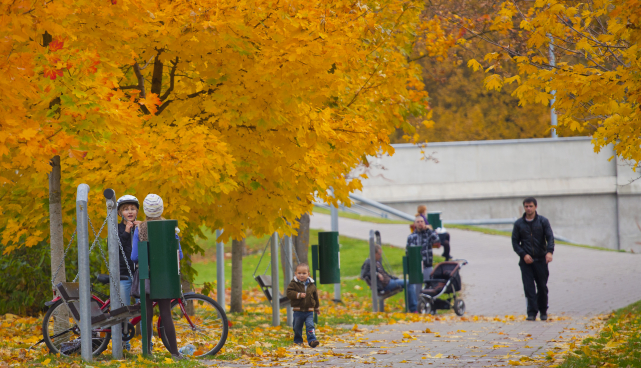 Värvistes lehtedes Tartu