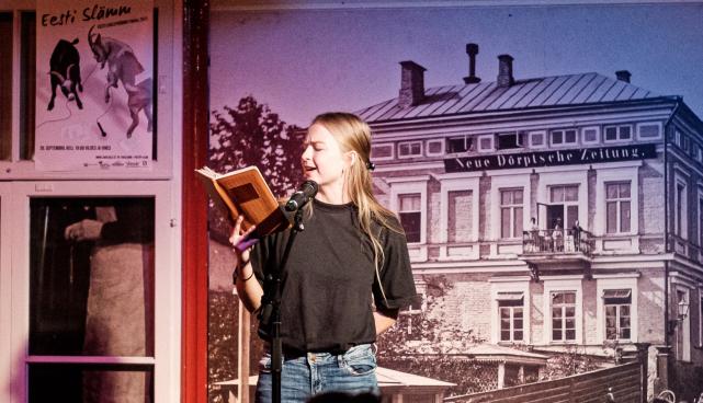 Kelli Kiipus Eesti luuleprõmmu finaalis