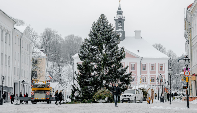 Jõululinna ehitamine