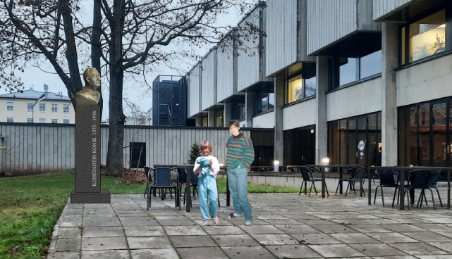 Võidutöö kavand. Autor Paul Mänd.