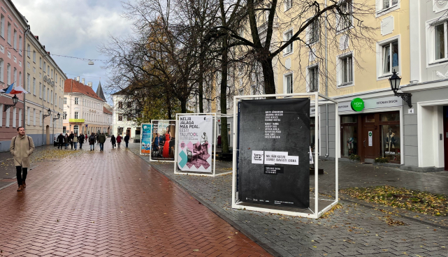 Reklaam Küüni tänaval