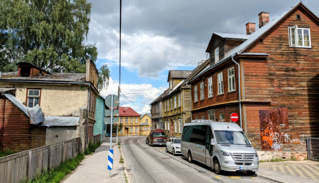 Vaade Kroonuaia tänavale