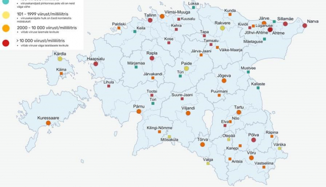 Reoveeuuringu tulemused 11.–15. oktoobril. Allikas: Tartu Ülikool