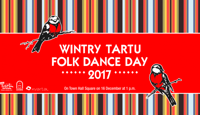 Wintry Tartu Folk Dance Day 2017