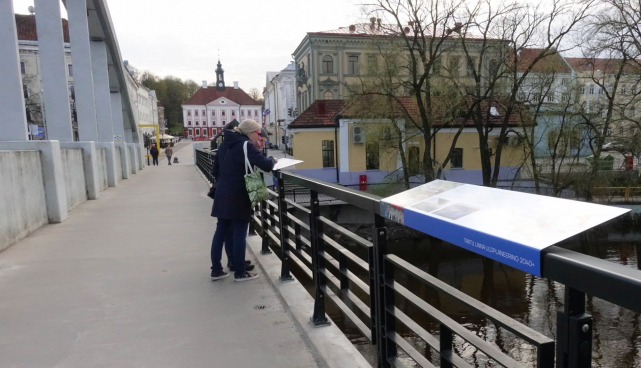 Üldplaneeringu väljapanek Kaarsillal