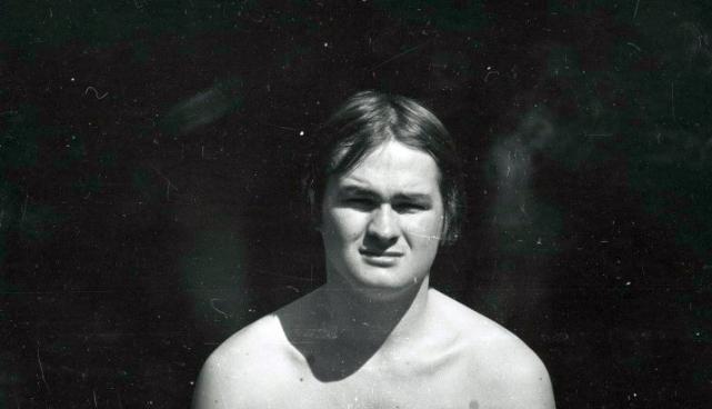 Jaan Klõšeiko. Leonhard Lapin at the magazine “Youth” summer days in 1969. Photo collection of the Art Museum of Estonia FK 355:8