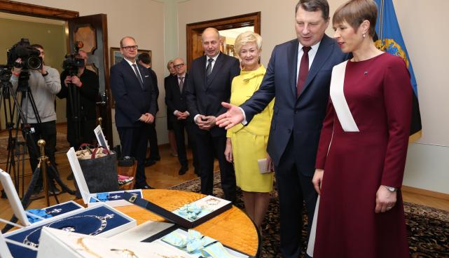 Läti Vabariigi president Raimonds Vējonis riigivisiidil 