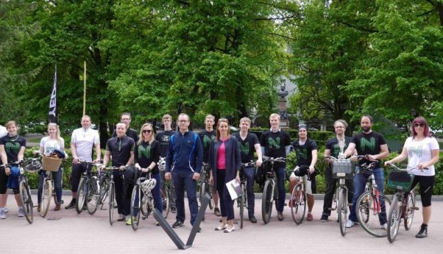 Kõige rattasõbralikum asutus 2016 - AS Nortal