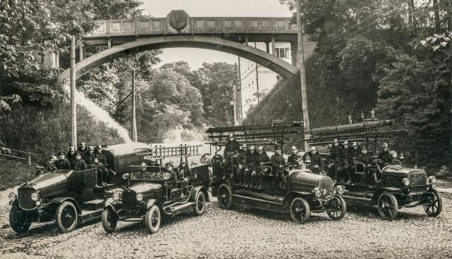Päästjad 1929. aastal Toomemäel