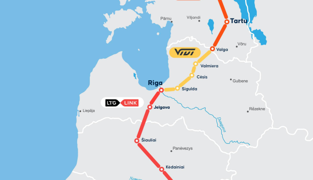 2025. aastast saab Tartust rongiga Vilniuseni välja sõita