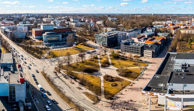 Uueturu Park in Tartu