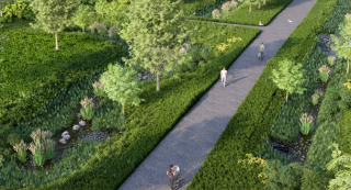 3D joonised valmivast sademevee lahendusest