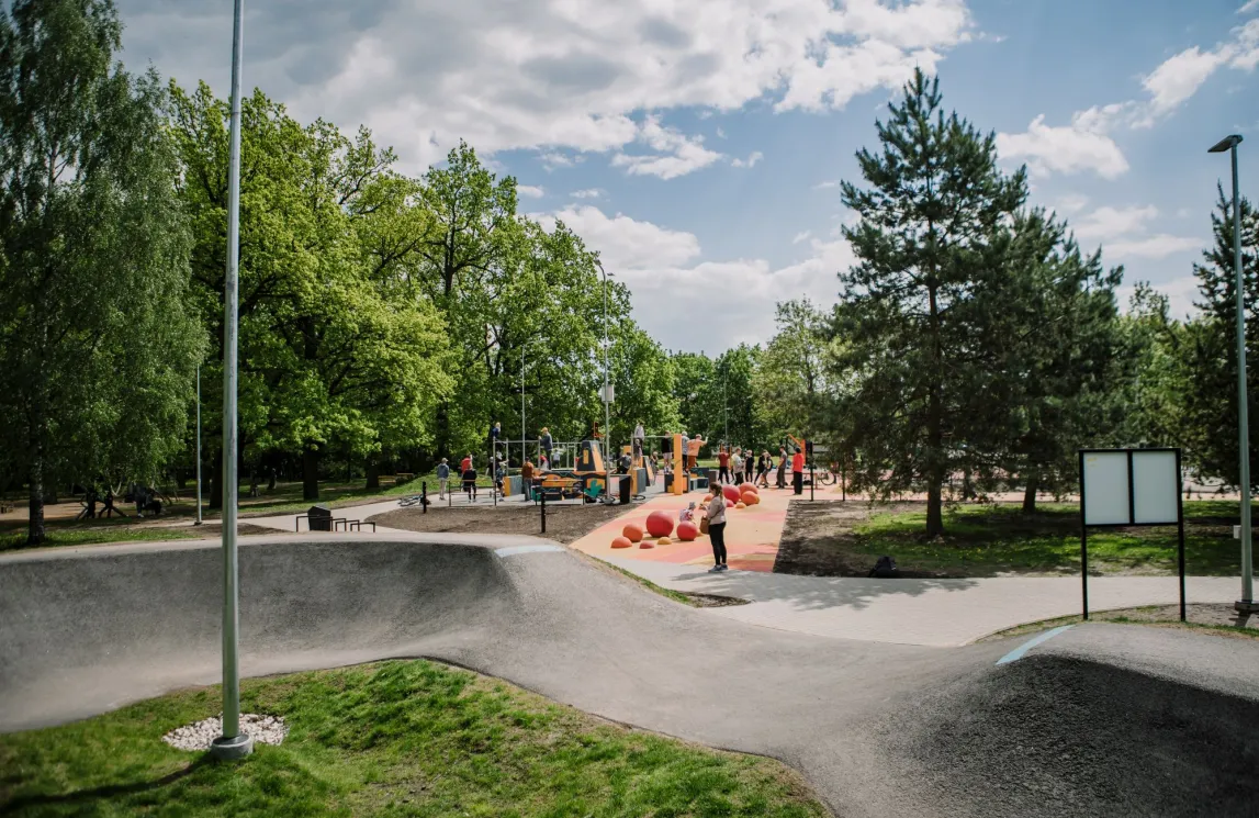 Pumptrack on esiplaanil