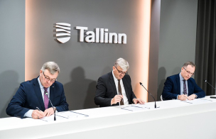 Vasakult Pärnu, Tallinna ja Tartu linnapea